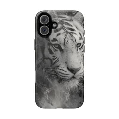 Tiger iPhone Case | Wild Strength Design | Shockproof 8 to 16 Models