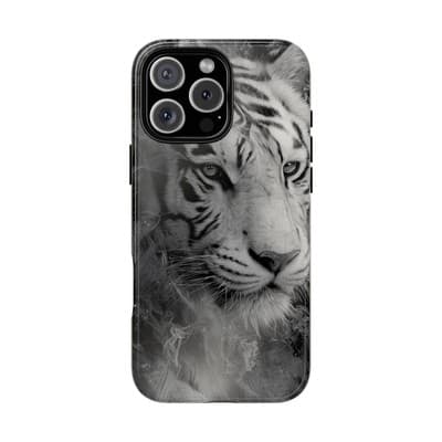 Tiger iPhone Case | Wild Strength Design | Shockproof 8 to 16 Models