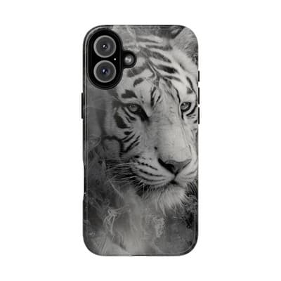 Tiger iPhone Case | Wild Strength Design | Shockproof 8 to 16 Models
