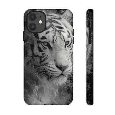 Tiger iPhone Case | Wild Strength Design | Shockproof 8 to 16 Models