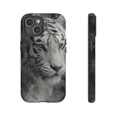 Tiger iPhone Case | Wild Strength Design | Shockproof 8 to 16 Models
