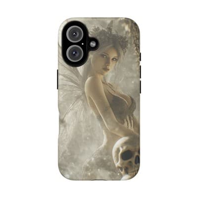 Gothic Fairy iPhone Case | Tough Dual Layer | Fits iPhone 8 to iPhone 16