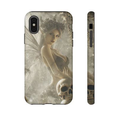 Gothic Fairy iPhone Case | Tough Dual Layer | Fits iPhone 8 to iPhone 16