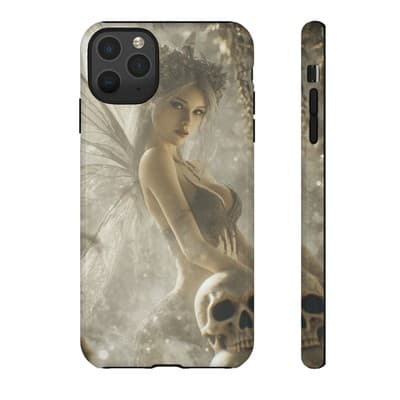 Gothic Fairy iPhone Case | Tough Dual Layer | Fits iPhone 8 to iPhone 16