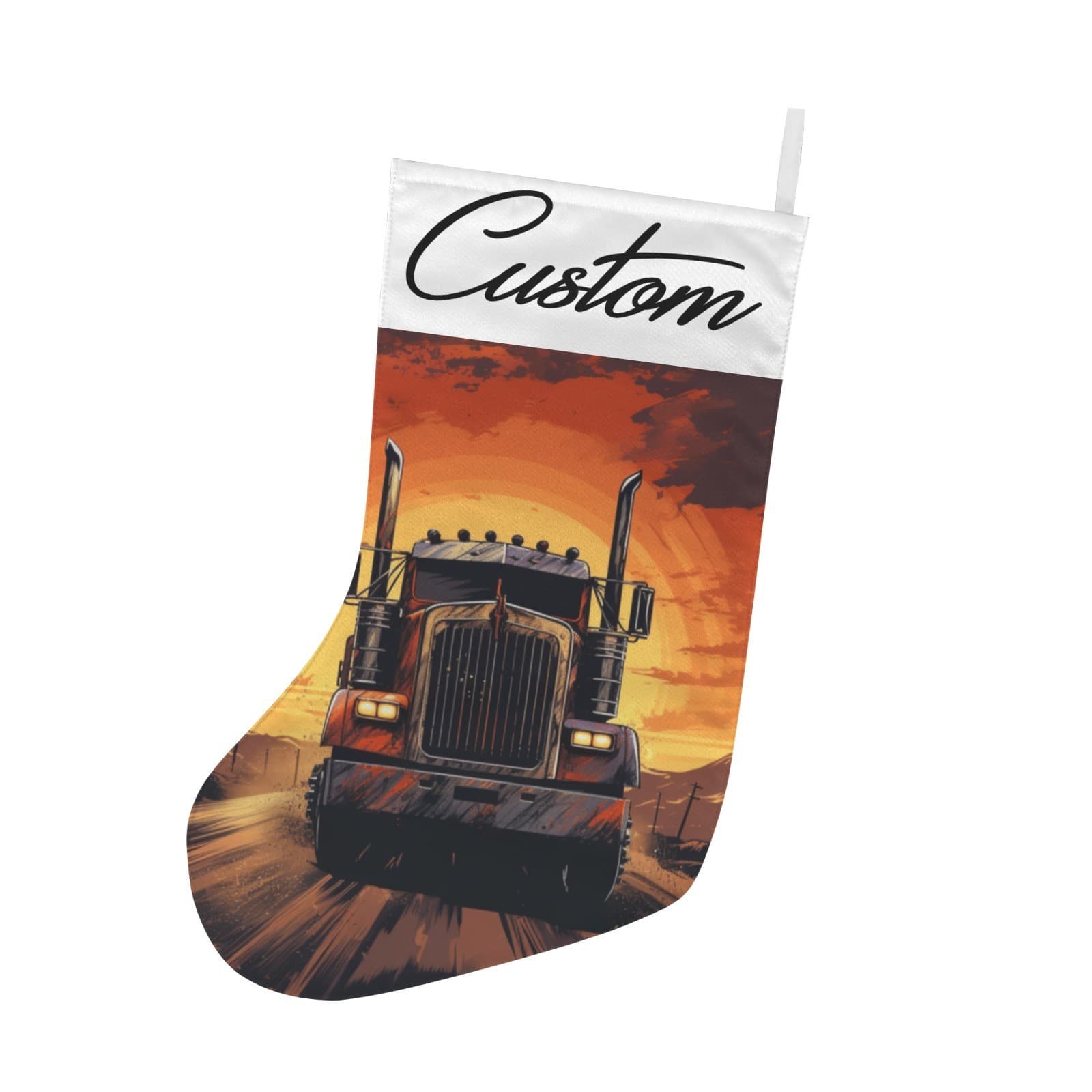Truck Driver Christmas Holiday Gift for Him Trucker Semi Truck Decor
