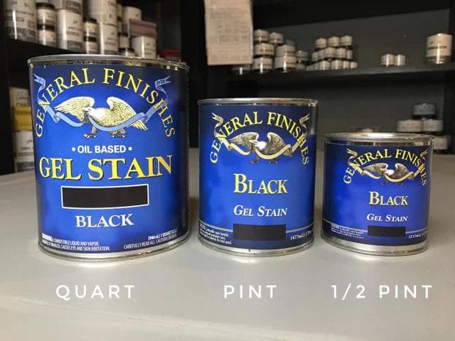 Black Gel Stain-Pint