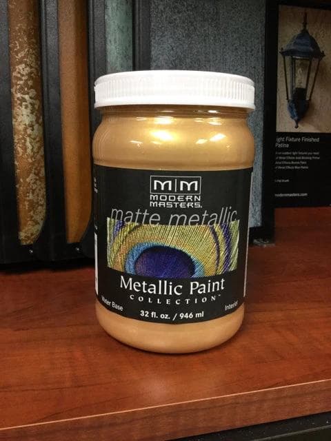 Matte Metallic Paint Gold Rush- Qt
