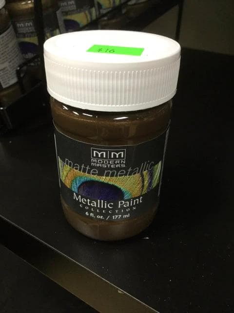 Matte Metallic Statuary Bronze- 6oz