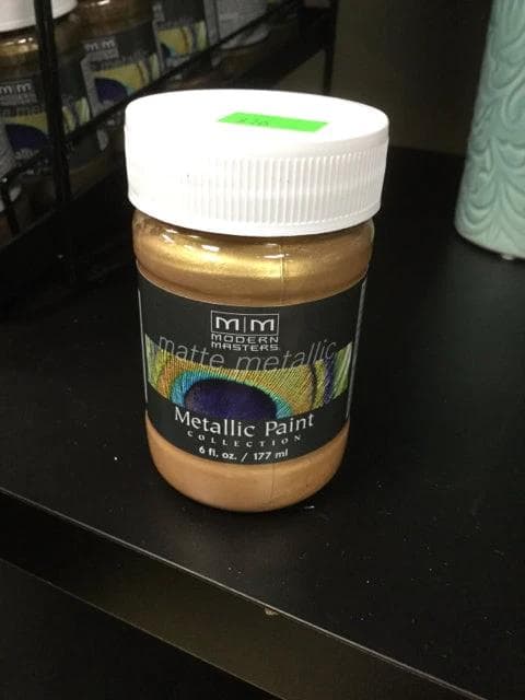 Matte Metallic Gold Rush- 6oz