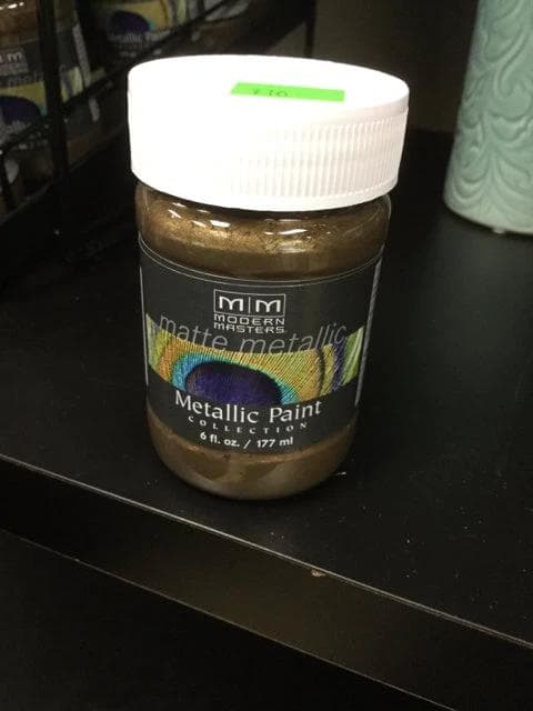 Matte Metallic Blackened Bronze- 6oz