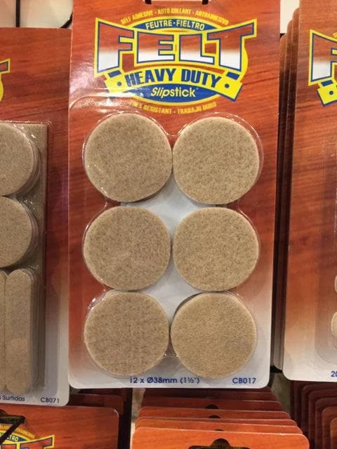 1.5" Felt Self Stick Pads