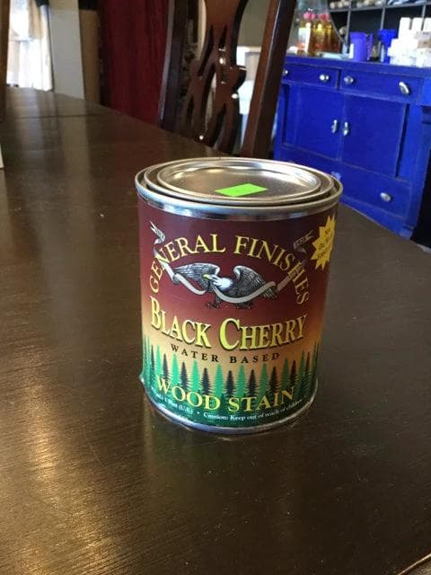 Water Based Stain Black Cherry - Pint