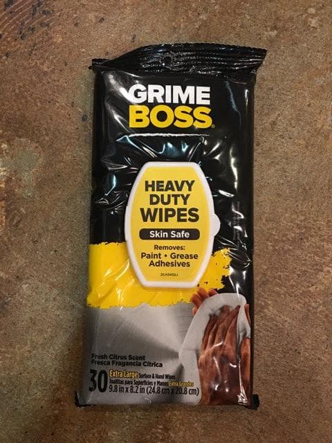 Grime Boss Grease & Paint Removing Wipes