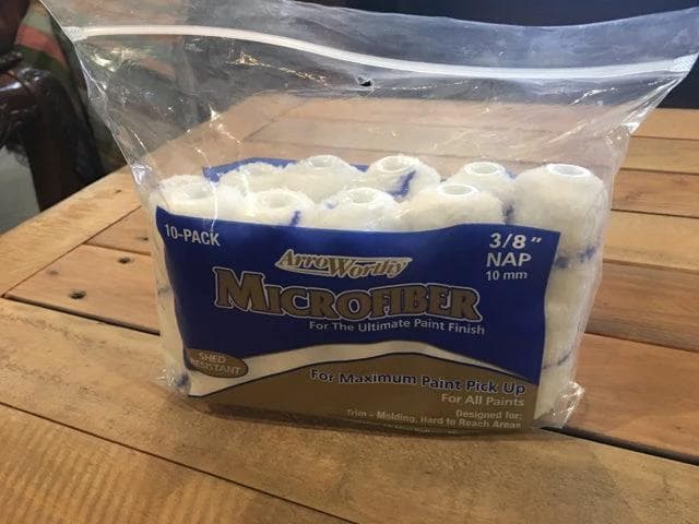 ArroWorthy Microfiber Mini Roller 10 Pack