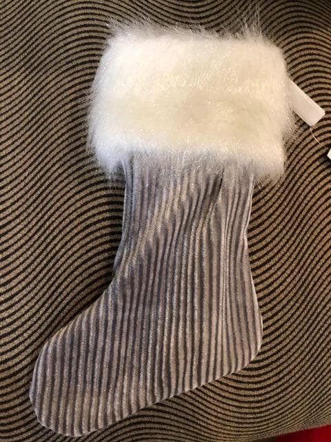 *NEW* Velvet and Fur Mini Stocking
