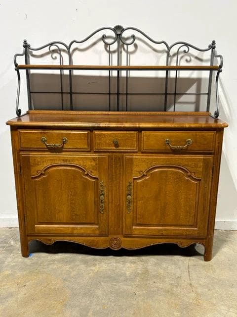 Ethan Allen Legacy Sideboard with Baker's Rack