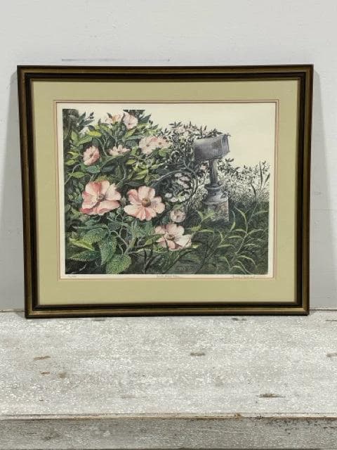 Framed Print " The Multi-Flora Rose" by James Buckhart