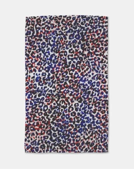 *NEW* Geometry Cheetah Sparks Tea Towel