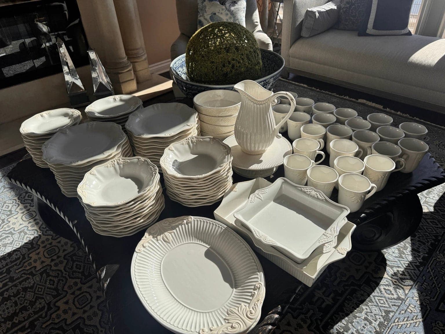 Lenox Butlers Pantry White Dinnerware Set