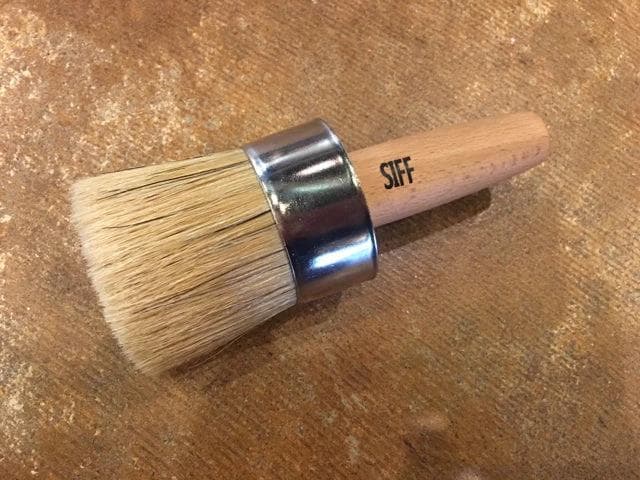 Short handle wax brush-Large