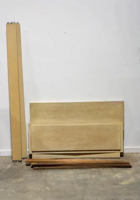 American Martinsville Full Size Bed With Slates, Siderails, HB, FB (No Hardware)