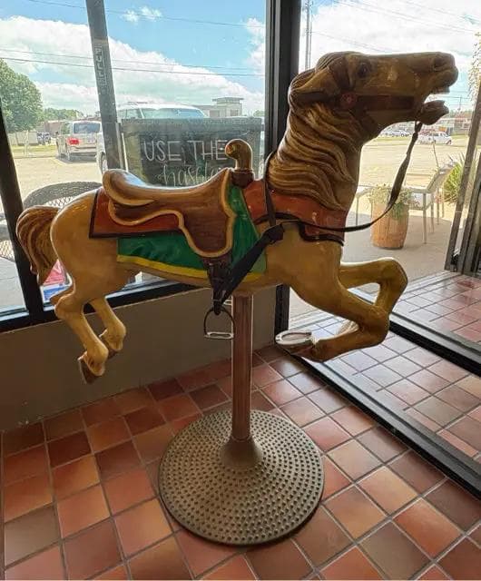 Vintage Carousel Horse