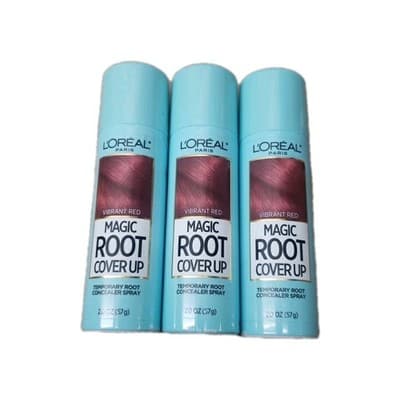 L'Oreal Paris 3 Magic Root Cover Up Temporary Concealer Spray for Gray Hair,