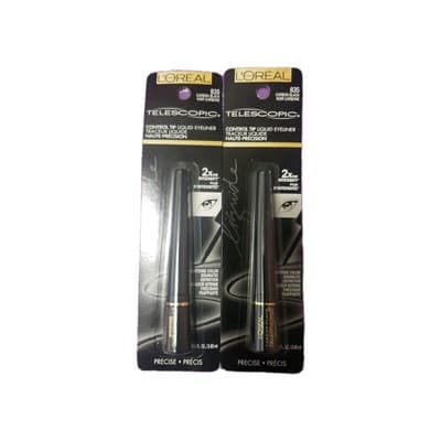 L'Oreal Paris Telescopic Precision Liquid Eyeliner, 835 Carbon Black