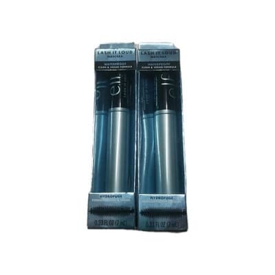 ELF Lash It Loud Mascara Waterproof 82480 BLACK 2 Pack