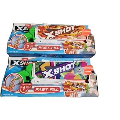 XSHOT Water Fast-Fill Skins Pump 2 Action Water Blaster Ripple ZURU Second Fill