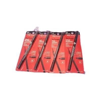 (4) Revlon So Fierce Vinyl Eyeliner Sealed Each 860 Gloss Deep Black