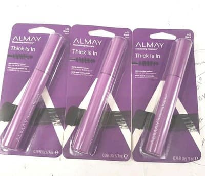 *NEW* Almay Thickening Washable Mascara, 3 Black 402, 0.26 fl oz