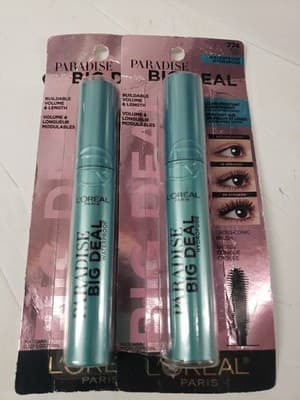 L'Oreal Paris Paradise Big Deal Volumizing Lengthening Mascara, Black #2