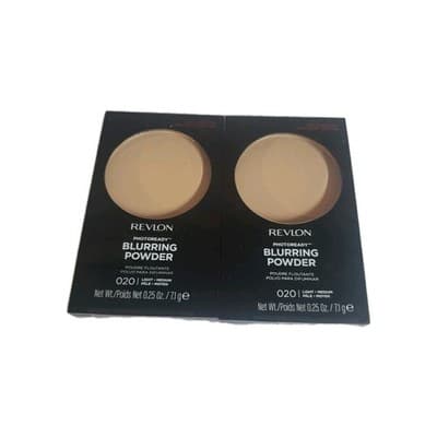 Revlon PhotoReady Powder, Light/Medium #20 0.25 oz SEALED Lot Of 2