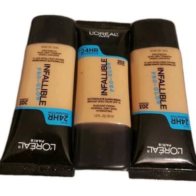 L'Oreal Paris 3- 24-hour Foundation Pro Glow Infallible 203