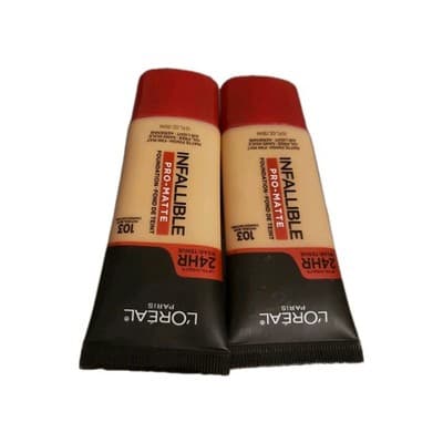 L'Oreal Pro Matte Infallible Foundation 2 103 Natural Buff One Full Ounce 24hour