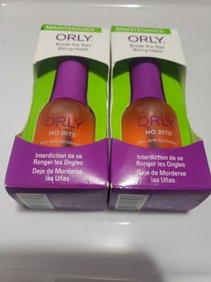 2 Orly Nail Bite Deterrent Treatment Maintenance 0.6Fl oz/18ml