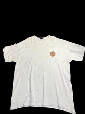 Harley Davidson Austin Texas Cowboy T Shirt XXL White Pocket Tee