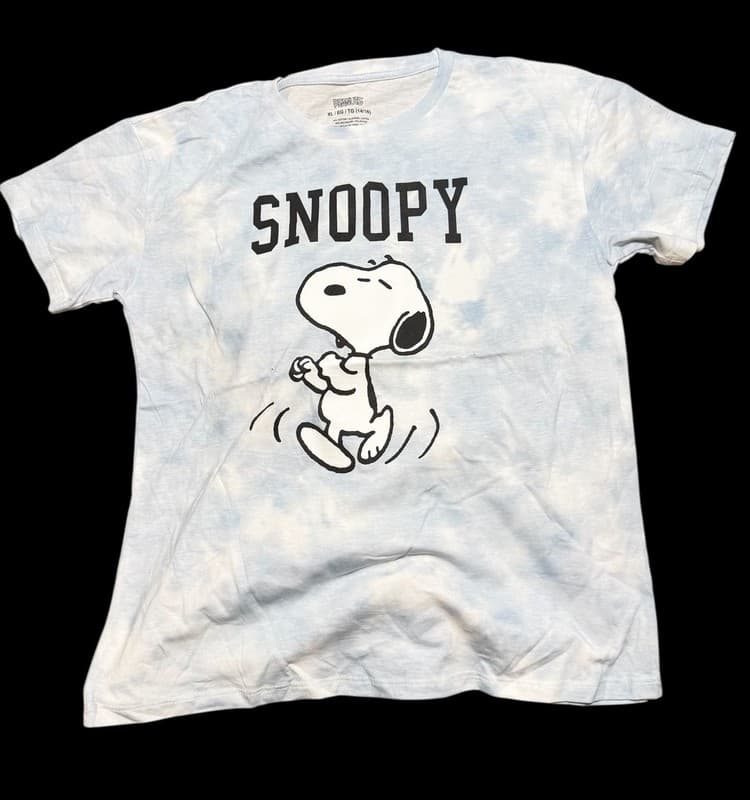 Peanuts Snoopy Joe Cool Tie-Dye Short Sleeve T-Shirt