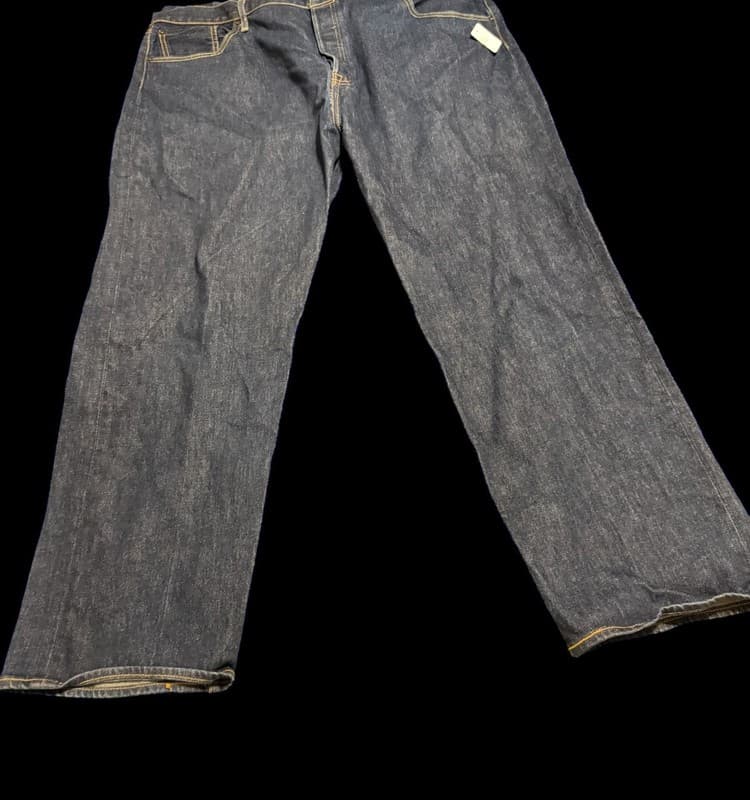 Levi’s 501 Indigo Button Fly Jeans Men’s 48x32 Like unused