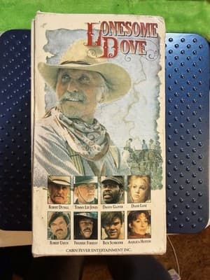 Lonesome Dove VHS COMPLETE 6-HOUR EPIC Western Movie Robert Duvall Danny Glover