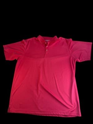 Men's Tommy Armour Golf Shirt XXL RED