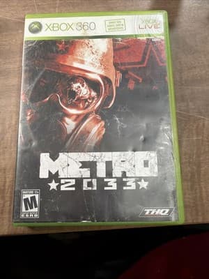 Metro 2033 (Microsoft Xbox 360, 2010)