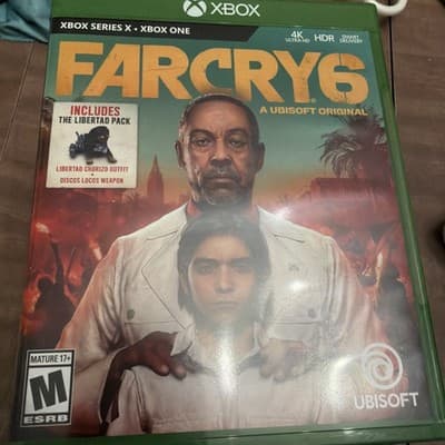 Far Cry 6 Xbox Series x/One 2021 Ubisoft Complete In Box Great Condition