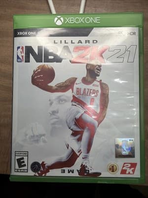Xbox One Lillard NBA 2K 21 Basketball Game Microsoft Xbox One