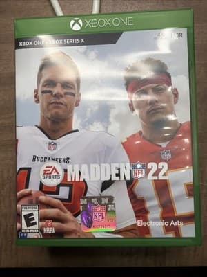 Madden NFL 22 Microsoft Xbox One Complete EA Sports Football Game