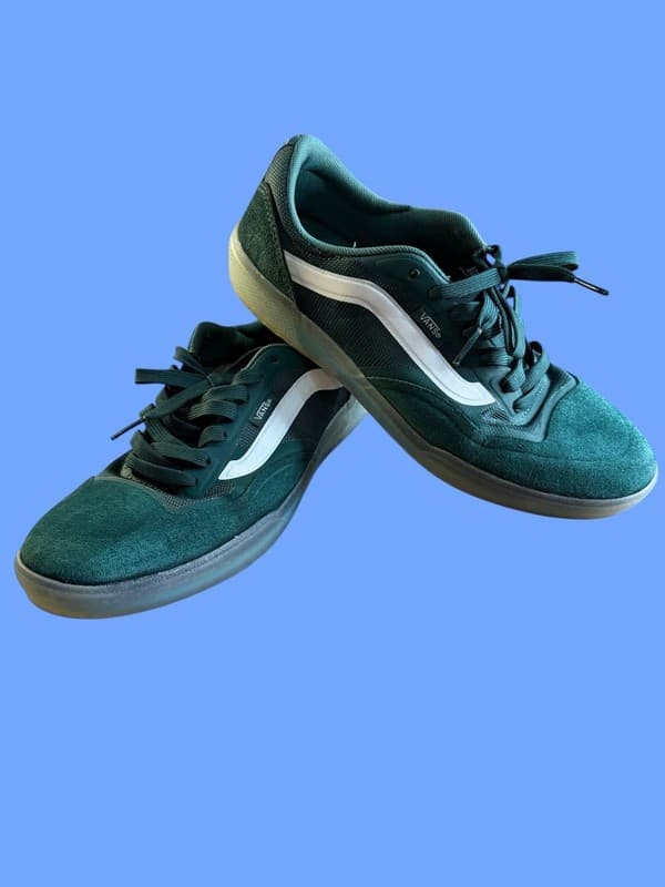 Vans AVE Pro Skate Shoes Pine Green Clear Mens Size 8.0