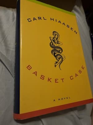Basket Case by Carl Hiaasen 2002 First Edition Hardcover with Dust Jacket