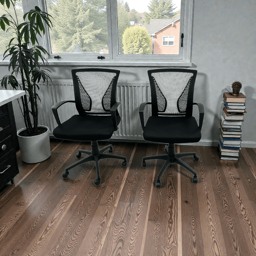Upper Square Johannsen Polyester Blend Task Chair (Set of 2)