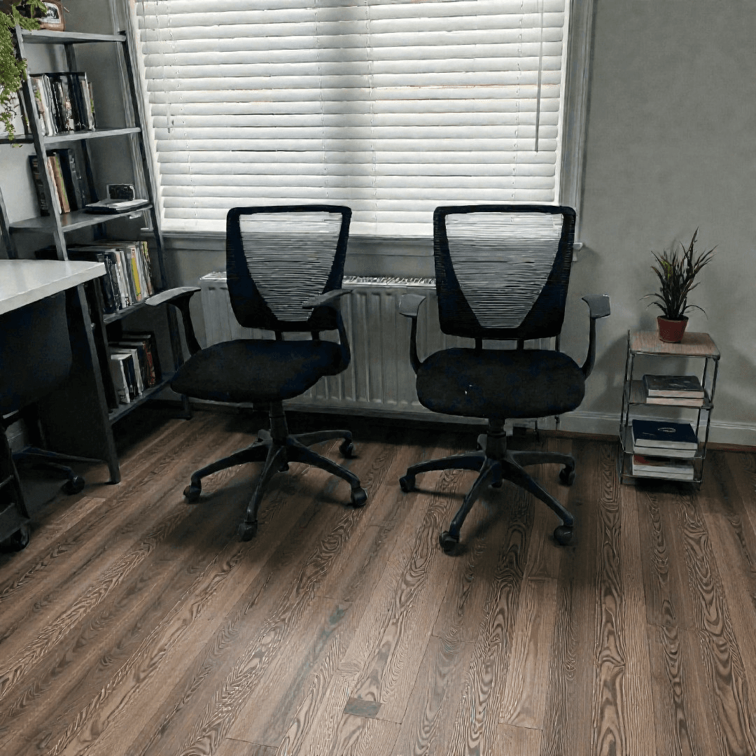 Black Office Chair Set
